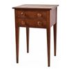 Image 1 : Two Drawer Walnut Table