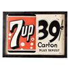 Image 2 : 7-Up Painted Tin Sign