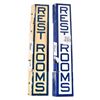Image 1 : Two Restroom Signs