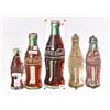 Image 1 : Five Coca-Cola Porcelain & Tin Bottle Signs