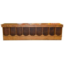 Pine Horseshoe Counter