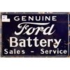 Image 1 : Ford Battery Sales Service Porcelain Sign