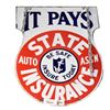 Image 2 : State Insurance Porcelain Sign