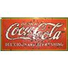 Image 1 : Large Coca-Cola Porcelain Sign