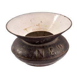 Antique Railroad Spittoon