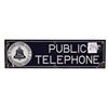 Image 1 : Public Telephone Porcelain Sign