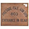 Image 1 : Gun Shop Tin Sign
