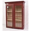 Image 2 : Red Painted Hanging Cupboard