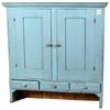 Image 1 : Painted Blue Cupboard