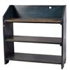 Image 1 : Antique Painted Blue Bucket Shelf