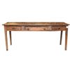 Image 1 : Antique Four Drawer Painted Table