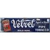 Image 1 : Velvet Tobacco Porcelain Sign