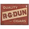 Image 1 : R.G. Dun Cigar Tin Sign