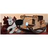Image 1 : Child's Rocking Horse & Kitty Toys