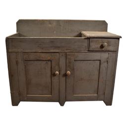 Antique Painted Dry Sink