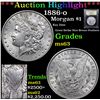 Image 1 : ***Auction Highlight*** 1886-o Morgan Dollar $1 Graded Select Unc By USCG (fc)