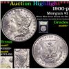 Image 1 : ***Auction Highlight*** 1900-p Morgan Dollar $1 Graded GEM++ Unc By USCG (fc)