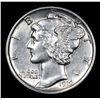 Image 2 : ***Auction Highlight*** 1919-d Mercury Dime 10c Graded Select Unc+ FSB By USCG (fc)