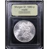 Image 4 : ***Auction Highlight*** 1880-p Morgan Dollar $1 Graded GEM+ Unc By USCG (fc)