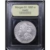 Image 4 : ***Auction Highlight*** 1897-o Morgan Dollar $1 Graded Select Unc By USCG (fc)