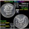 Image 1 : ***Auction Highlight*** 1902-o Morgan Dollar $1 Graded GEM+ DMPL By USCG (fc)