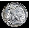 Image 3 : 1942-p Walking Liberty Half Dollar 50c Grades Choice AU/BU Slider