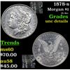 Image 1 : 1878-s Morgan Dollar $1 Grades Unc Details