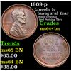 Image 1 : 1909-p Lincoln Cent 1c Grades Choice+ Unc BN