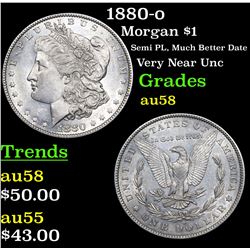 1880-o Morgan Dollar $1 Grades Choice AU/BU Slider