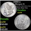 Image 1 : 1880-o Morgan Dollar $1 Grades Choice AU/BU Slider