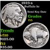 Image 1 : 1923-s Buffalo Nickel 5c Grades f+