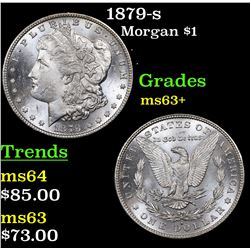 1879-s Morgan Dollar $1 Grades Select+ Unc