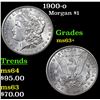 Image 1 : 1900-o Morgan Dollar $1 Grades Select+ Unc