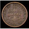 Image 3 : 1863 Oliver Boutwell Civil War Token 1c Grades vf++