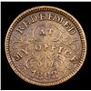 Image 3 : 1863 Oliver Boutwell Civil War Token 1c Grades vf++