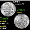 Image 1 : 1902-o Morgan Dollar $1 Grades Select+ Unc