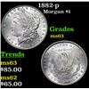 Image 1 : 1882-p Morgan Dollar $1 Grades Select Unc