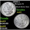Image 1 : 1890-s Morgan Dollar $1 Grades Select Unc