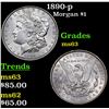 Image 1 : 1890-p Morgan Dollar $1 Grades Select Unc