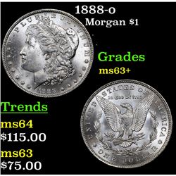 1888-o Morgan Dollar $1 Grades Select+ Unc