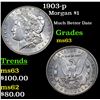Image 1 : 1903-p Morgan Dollar $1 Grades Select Unc