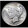 Image 2 : 1927-p Peace Dollar $1 Grades Select Unc