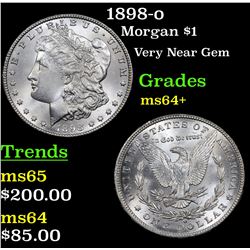 1898-o Morgan Dollar $1 Grades Choice+ Unc
