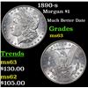 Image 1 : 1890-s Morgan Dollar $1 Grades Select Unc