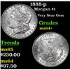 Image 1 : 1888-p Morgan Dollar $1 Grades Choice+ Unc