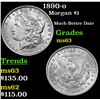 Image 1 : 1890-o Morgan Dollar $1 Grades Select Unc