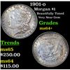 Image 1 : 1901-o Morgan Dollar $1 Grades Choice+ Unc