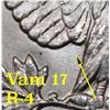Image 4 : 1900/0-p Vam 17 Mint Error Morgan Dollar $1 Grades Choice+ Unc