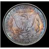 Image 3 : 1884-p Rainbow Toned Morgan Dollar $1 Grades Choice Unc