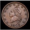 Image 2 : 1863 Liberty Cap Civil War Token 1c Grades BU+